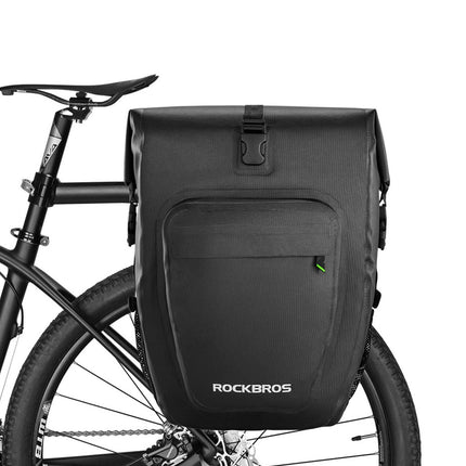 ROCKBROS Fahrrad hinter Gepäckträgertasche wasserdicht 20 - 27L für E - Bike/Rennrad/MTB (Fahrradtaschen) kaufen bei Linkreich – Jetzt entdecken!
