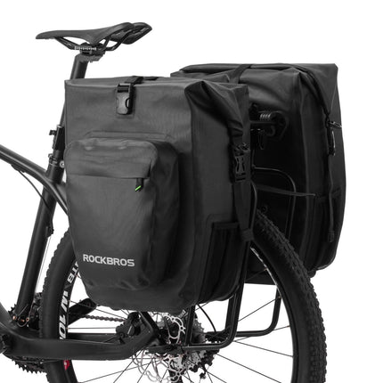 ROCKBROS Fahrrad hinter Gepäckträgertasche wasserdicht 20 - 27L für E - Bike/Rennrad/MTB (Fahrradtaschen) kaufen bei Linkreich – Jetzt entdecken!