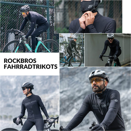 ROCKBROS Fahrrad Jacke & Hose Winter Anzug Sportlich Fahrradbekleidung (Fahrradanzug) kaufen bei Linkreich – Jetzt entdecken!