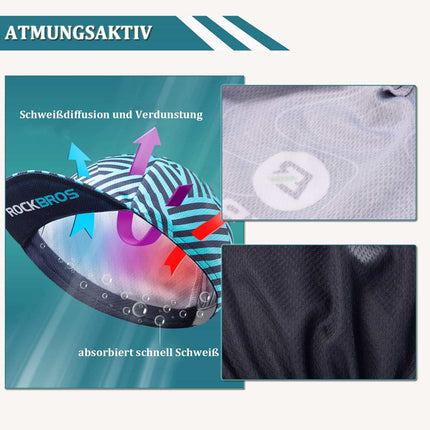 ROCKBROS Fahrrad Kappe UV - Schutz Sport Hut für Damen Herren 54 - 61 cm (Fahrrad Mütze) kaufen bei Linkreich – Jetzt entdecken!