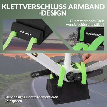 ROCKBROS Fahrrad Kettenradgarnitur Schutzpolster Fahrradzubehör Universal () kaufen bei Linkreich – Jetzt entdecken!