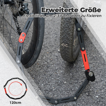 ROCKBROS Fahrrad Klapp - Fahrradschloss Robust Diebstahlschutz mit 2 Schlüsseln (Fahrradschloss) kaufen bei Linkreich – Jetzt entdecken!
