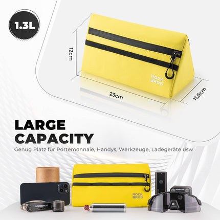 ROCKBROS Fahrrad Lenkertasche Fahrradtasche Fahrradkorb 6 Farbe ca. 1.3L (Fahrradtaschen) kaufen bei Linkreich – Jetzt entdecken!