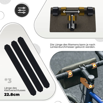 ROCKBROS Fahrrad Lenkertasche Fahrradtasche Fahrradkorb 6 Farbe ca. 1.3L (Fahrradtaschen) kaufen bei Linkreich – Jetzt entdecken!