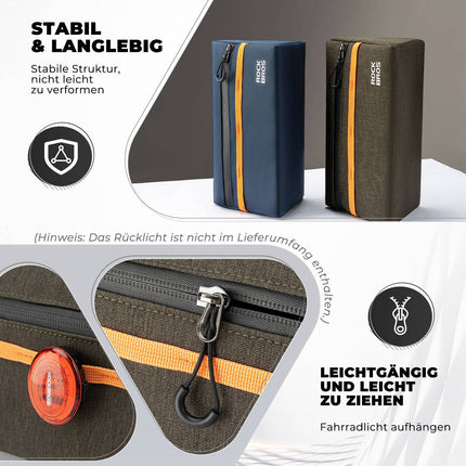 ROCKBROS Fahrrad Lenkertasche Fahrradtasche Fahrradkorb 6 Farbe ca. 1.3L (Fahrradtaschen) kaufen bei Linkreich – Jetzt entdecken!