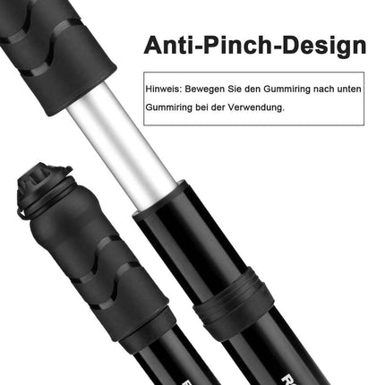 ROCKBROS Fahrrad Minipumpe 100 PSI Luftpumpe Presta & Schrader Ventile (Fahrrad Luftpumpen) kaufen bei Linkreich – Jetzt entdecken!