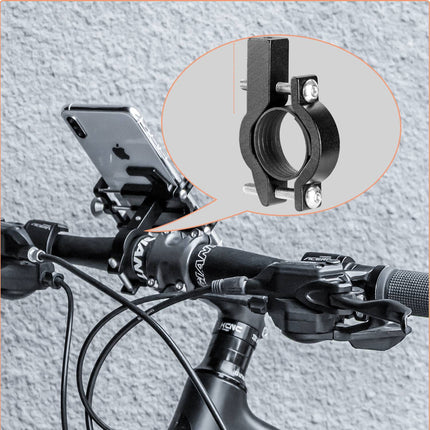 ROCKBROS Fahrrad Motorrad Handyhalterung mit 360 Rotation Clip