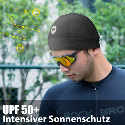 ROCKBROS Fahrrad Mütze Sommer UV Schutz Laufmütze Herren 50 - 64CM (Fahrrad Mütze) kaufen bei Linkreich – Jetzt entdecken!