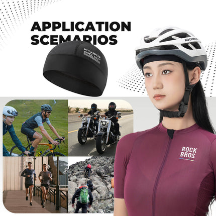 ROCKBROS Fahrrad Mütze UV Schutz Helmmütze Atmungsaktive für Radsportler (Fahrrad Mütze) kaufen bei Linkreich – Jetzt entdecken!