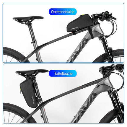 ROCKBROS Fahrrad Oberrohrtasche/Satteltasche 1,1L mit Innenfächern (Fahrradtaschen) kaufen bei Linkreich – Jetzt entdecken!