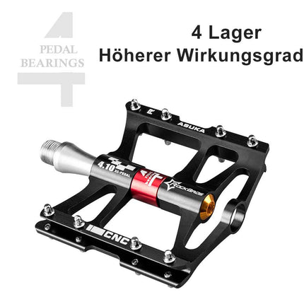 ROCKBROS Fahrrad Pedale 9/16 für MTB/BMX/Rennrad 4 Sealed Bearings (Fahrradpedale) kaufen bei Linkreich – Jetzt entdecken!