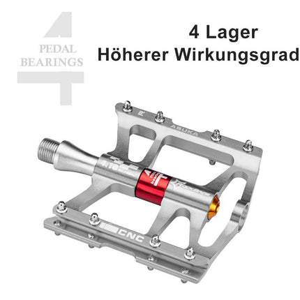 ROCKBROS Fahrrad Pedale 9/16 für MTB/BMX/Rennrad 4 Sealed Bearings (Fahrradpedale) kaufen bei Linkreich – Jetzt entdecken!