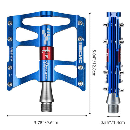 ROCKBROS Fahrrad Pedale 9/16 für MTB/BMX/Rennrad 4 Sealed Bearings (Fahrradpedale) kaufen bei Linkreich – Jetzt entdecken!