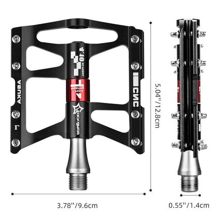 ROCKBROS Fahrrad Pedale 9/16 für MTB/BMX/Rennrad 4 Sealed Bearings (Fahrradpedale) kaufen bei Linkreich – Jetzt entdecken!