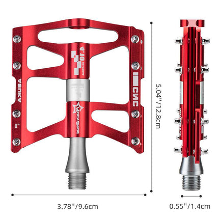ROCKBROS Fahrrad Pedale 9/16 für MTB/BMX/Rennrad 4 Sealed Bearings (Fahrradpedale) kaufen bei Linkreich – Jetzt entdecken!