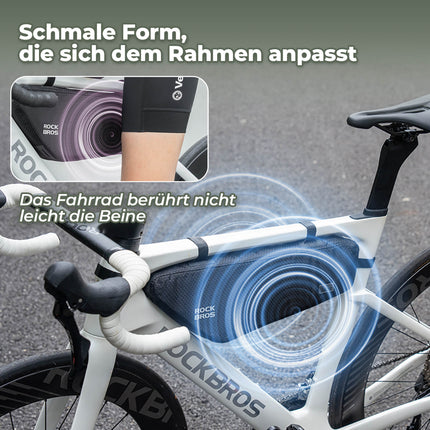 ROCKBROS Fahrrad Rahmentasche Dreiecktasche Wasserabweisend 2,9L Schwarz (Fahrradtaschen) kaufen bei Linkreich – Jetzt entdecken!