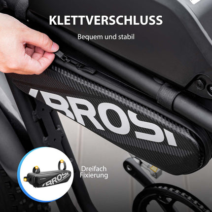 ROCKBROS Fahrrad Rahmentasche Wasserdicht Oberrohr Tasche 4.5L Schwarz (Fahrradtaschen) kaufen bei Linkreich – Jetzt entdecken!