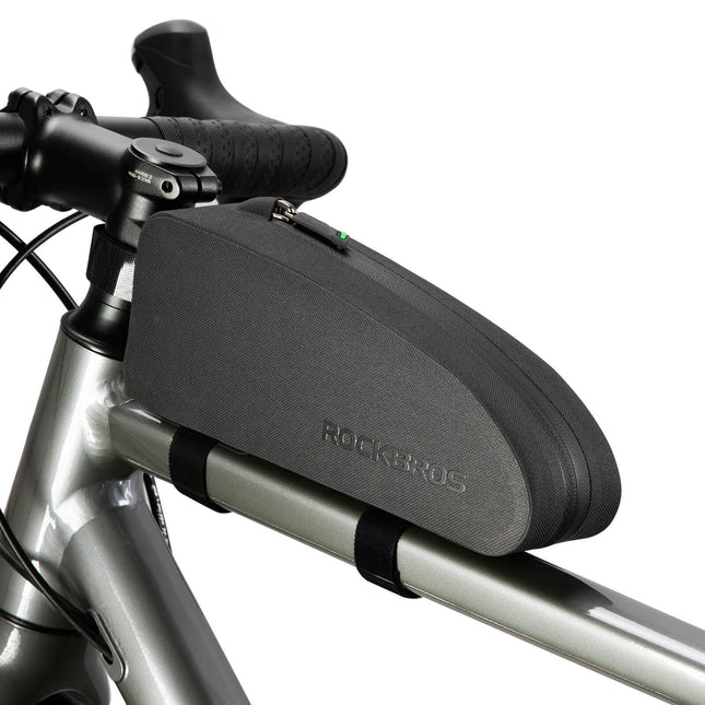 ROCKBROS Fahrrad Rahmentasche wasserdicht Staubfest Schwarz 1L/1,6 L