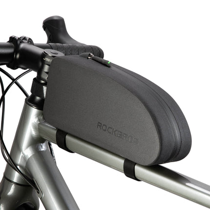 ROCKBROS Fahrrad Rahmentasche wasserdicht Staubfest Schwarz 1L/1,6 L