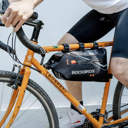 ROCKBROS Fahrrad Rahmentasche wasserdichte Dreiecktasche 3,5L Schwarz (Fahrradtaschen) kaufen bei Linkreich – Jetzt entdecken!