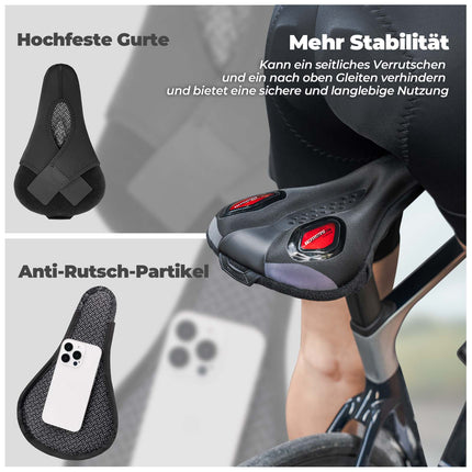 ROCKBROS Fahrrad Sattelbezug Gelüberzug für Fahrradsitz mit Wasserdichter (Fahrradsattel) kaufen bei Linkreich – Jetzt entdecken!