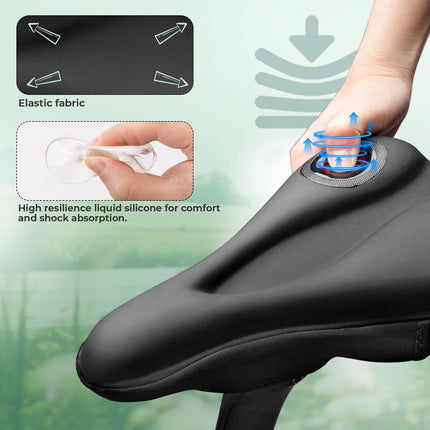 ROCKBROS Fahrrad Sattelbezug wasserdichtem Fahrradsattel Gelüberzug (Fahrradsattel) kaufen bei Linkreich – Jetzt entdecken!