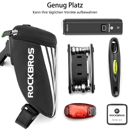 ROCKBROS Fahrrad Satteltasche für MTB/Rennrad/Faltrad Mini Portable (Fahrradtaschen) kaufen bei Linkreich – Jetzt entdecken!