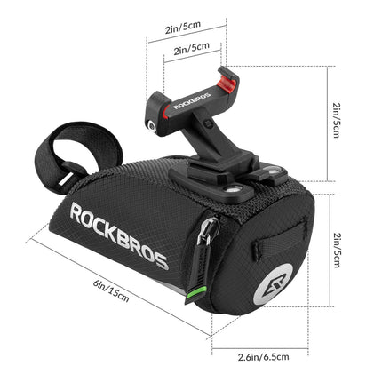 ROCKBROS Fahrrad Satteltasche für MTB/Rennrad/Faltrad Mini Portable (Fahrradtaschen) kaufen bei Linkreich – Jetzt entdecken!