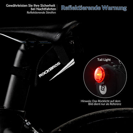 ROCKBROS Fahrrad Satteltasche für MTB/Rennrad/Faltrad Mini Portable (Fahrradtaschen) kaufen bei Linkreich – Jetzt entdecken!