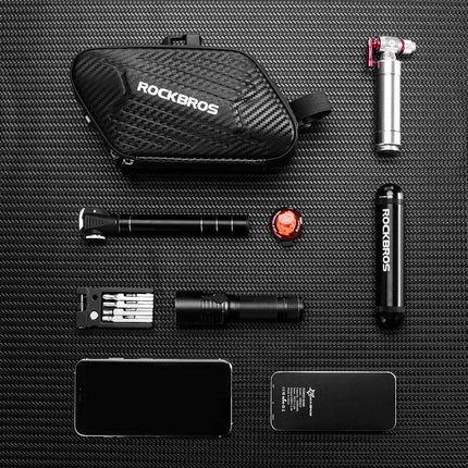 ROCKBROS Fahrrad Satteltasche für MTB/Rennrad/Faltrad Wasserdicht Schwarz (Fahrradtaschen) kaufen bei Linkreich – Jetzt entdecken!