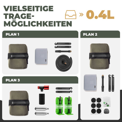 ROCKBROS Fahrrad Satteltasche Leicht Kompakt Wasserdicht Rennrad MTB (Fahrradtaschen) kaufen bei Linkreich – Jetzt entdecken!