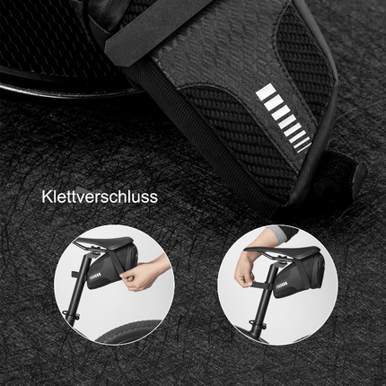 ROCKBROS Fahrrad Satteltasche mit 2 Zusätzliche Taschen 1,5L (Fahrradtaschen) kaufen bei Linkreich – Jetzt entdecken!
