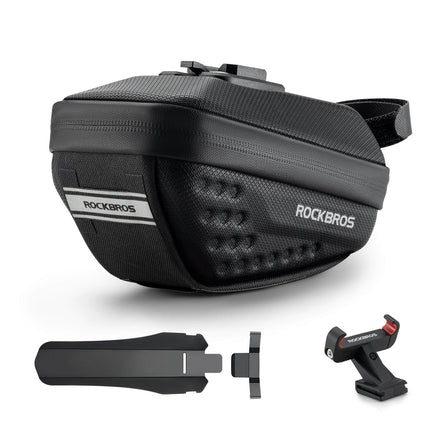 ROCKBROS Fahrrad Satteltasche mit Schutzblech Wasserabweisend 1,3L/0.8L (Fahrradtaschen) kaufen bei Linkreich – Jetzt entdecken!