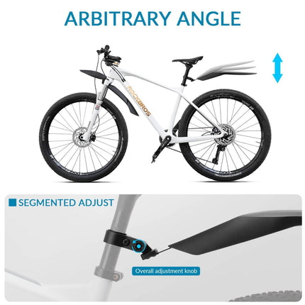 ROCKBROS Fahrrad Schutzblech Set Mountainbikes Universal Spritzschutz (Fahrrad Schutzblech) kaufen bei Linkreich – Jetzt entdecken!