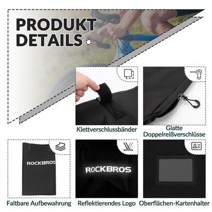ROCKBROS Fahrrad Transporttasche Wasserdichte Tragetasche für Fahrräder bis 26 Zoll (Transporttasche) kaufen bei Linkreich – Jetzt entdecken!