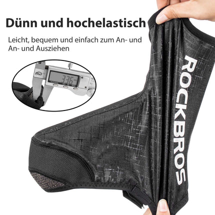 ROCKBROS Fahrrad Überzieher Windfest Wasserabweisend Überschuhe Rennrad MTB Schwarz (Fahrrad Überschuhe) kaufen bei Linkreich – Jetzt entdecken!