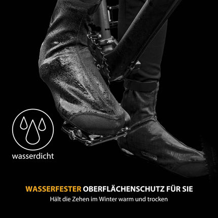 ROCKBROS Fahrrad Überzieher Windfest Wasserabweisend Überschuhe Rennrad MTB Schwarz (Fahrrad Überschuhe) kaufen bei Linkreich – Jetzt entdecken!