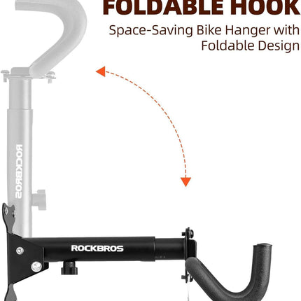 ROCKBROS Fahrrad Wandhalterung Robust Fahrradhalter Verstellbar 15kg