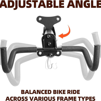 ROCKBROS Fahrrad Wandhalterung Robust Fahrradhalter Verstellbar 15kg