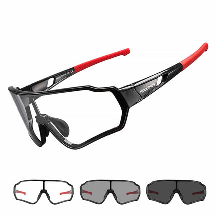 ROCKBROS Fahrradbrille Photochromic Sportbrille UV400 Schutz Damen/Herren (Fahrradbrille) kaufen bei Linkreich – Jetzt entdecken!
