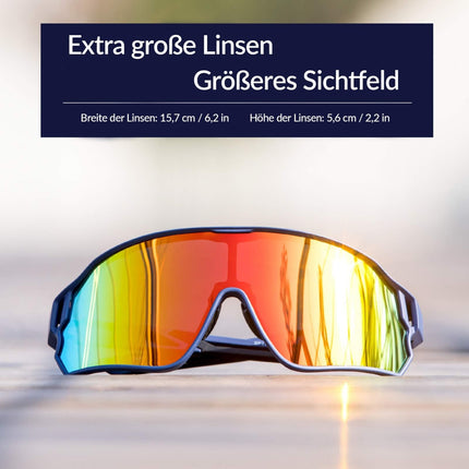 ROCKBROS Fahrradbrille Polarisierte Sportsbrille mit UV - Schutz (Fahrradbrille) kaufen bei Linkreich – Jetzt entdecken!