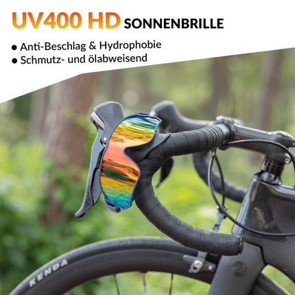 ROCKBROS Fahrradbrille Polarisierte Sportsbrille mit UV - Schutz (Fahrradbrille) kaufen bei Linkreich – Jetzt entdecken!