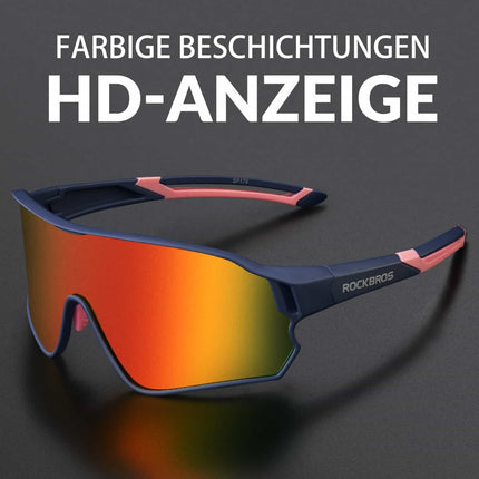 ROCKBROS Fahrradbrille Polarisierte Sportsbrille mit UV - Schutz (Fahrradbrille) kaufen bei Linkreich – Jetzt entdecken!