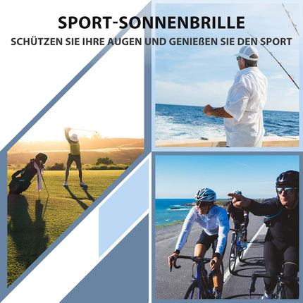 Adaptive Selbsttönende Sportsonnenbrille (UV400)