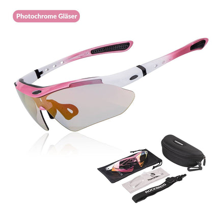 Adaptive Selbsttönende Sportsonnenbrille (UV400)