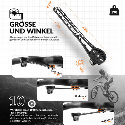 Fahrradcomputer Halterung Lenkerhalterung für Garmin/Bryton/Giant