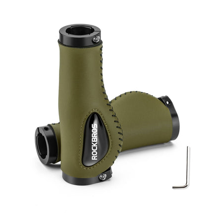 ROCKBROS Fahrradgriffe Ledergriffe für Lenker mit 22,2 mm Durchmesser (Fahrradgriffe) kaufen bei Linkreich – Jetzt entdecken!