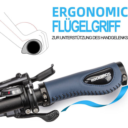 ROCKBROS Fahrradgriffe Ledergriffe für Lenker mit 22,2 mm Durchmesser (Fahrradgriffe) kaufen bei Linkreich – Jetzt entdecken!