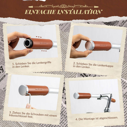 ROCKBROS Fahrradgriffe MTB Retro Lenkergriffe Ergonomisch Design (Fahrradgriffe) kaufen bei Linkreich – Jetzt entdecken!