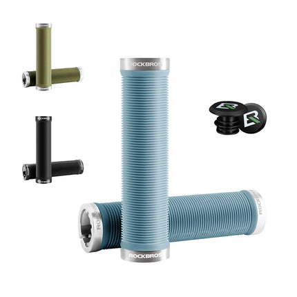 ROCKBROS Fahrradgriffe rutschfest Doppelverschluss 22,2mm (Fahrradgriffe) kaufen bei Linkreich – Jetzt entdecken!